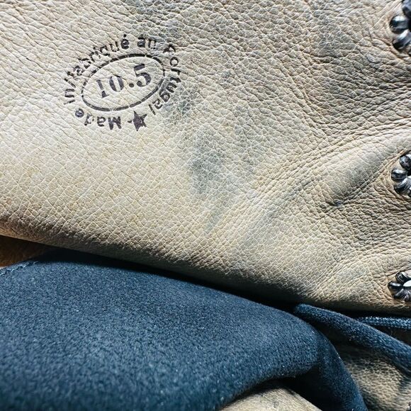 JOHN FLUEVOG OPERETTAS MARIETTA 10.5 BLACK SUEDE LEATHER BOOTS - Picture 6 of 6